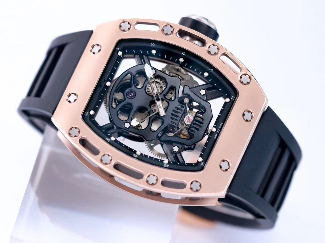 JB factory RM52-01 watch real movement reinterprets essence tourbillon and breaks through the BUG of several versions :49.8*, Slivery;brown
JB factory RM52-01 watch real movement reinterprets essence tourbillon and breaks through the BUG of several versions :49.8*, Slivery;brown
