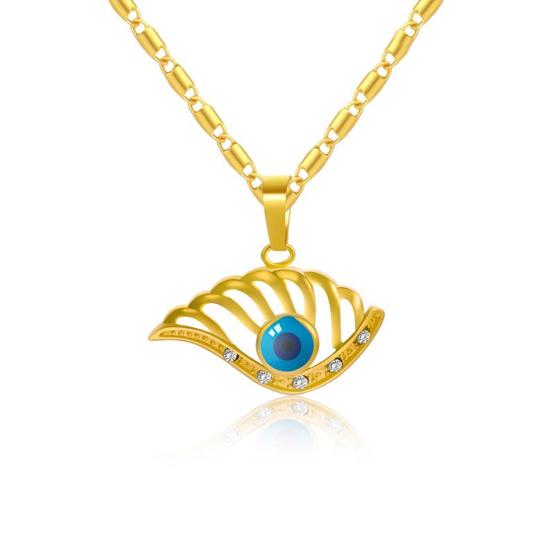 Unique Design Evil Eye Necklace Women's Pendant Hip Hop Punk Motorcycle Party Necklace Fashion Jewelry Birthday Gift
Unique Design Evil Eye Necklace Women's Pendant Hip Hop Punk Motorcycle Party Necklace Fashion Jewelry Birthday Gift