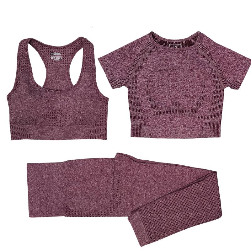 Seamless Women Vital Yoga Set Workout Shirts Sport Pants Bra Gym Clothing Short Crop Top High Waist Running Leggings Sports Set, 2pcsshortgray
Seamless Women Vital Yoga Set Workout Shirts Sport Pants Bra Gym Clothing Short Crop Top High Waist Running Leggings Sports Set, 2pcsshortgray