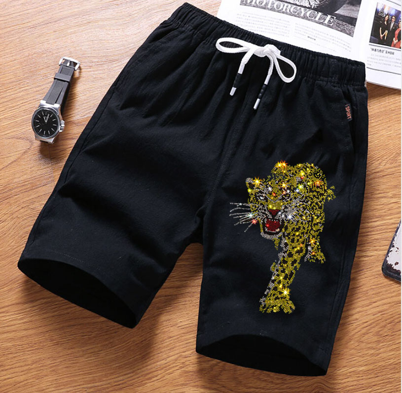 New Shorts Men Hot Sale Summer Leisure Knee Length Shorts Color Rhinestones Joggers Men Hot drill Shorts 02, As picture shown
New Shorts Men Hot Sale Summer Leisure Knee Length Shorts Color Rhinestones Joggers Men Hot drill Shorts 02, As picture shown