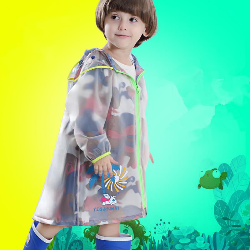 110-145cm TPU Camouflage Raincoat For Children Kids Rain Poncho Coat Child Sets Chubasqueros capa de chuva Double layer
110-145cm TPU Camouflage Raincoat For Children Kids Rain Poncho Coat Child Sets Chubasqueros capa de chuva Double layer