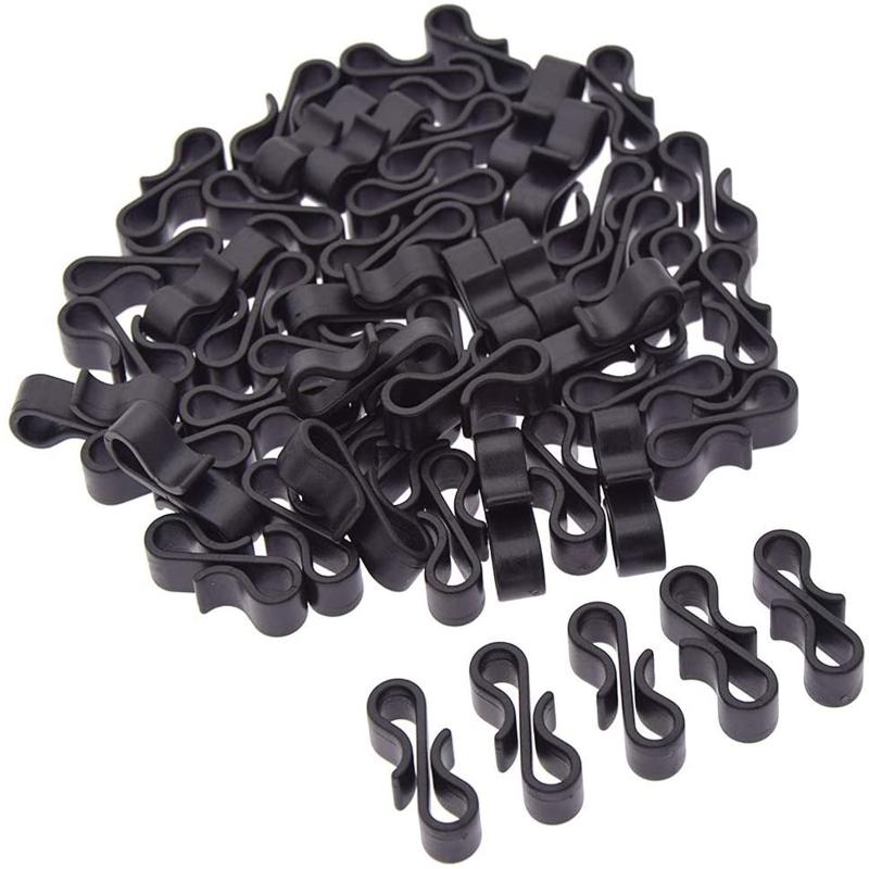 50pcs Black S Shaped Gutter Hanging Wedding Outdoor Securing Lights Multi-purpose Hooks Home Decoration Accessories Hooks #PY10
50pcs Black S Shaped Gutter Hanging Wedding Outdoor Securing Lights Multi-purpose Hooks Home Decoration Accessories Hooks #PY10
