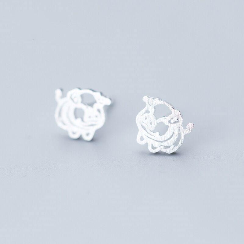 Earrings for Women Lovely Hollow Delicate Mini Pig Earrings Wild Simple Metal Small Animals Decorations Girls
Earrings for Women Lovely Hollow Delicate Mini Pig Earrings Wild Simple Metal Small Animals Decorations Girls