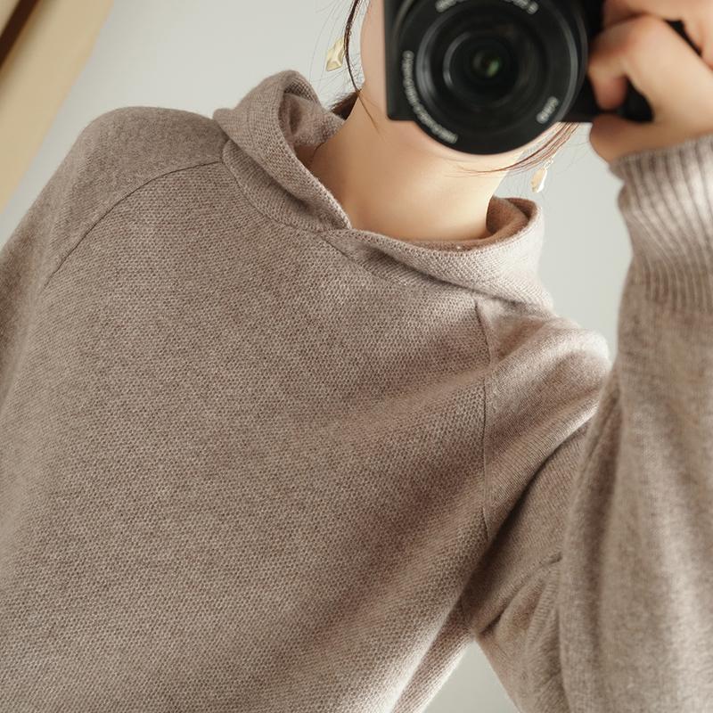 Autumn Winter New Knit Pullover Double Thickening Loose Women 100% Cashmere And Wool Sweater Colors Coat Large Size Girl Clothes, Black
Autumn Winter New Knit Pullover Double Thickening Loose Women 100% Cashmere And Wool Sweater Colors Coat Large Size Girl Clothes, Black