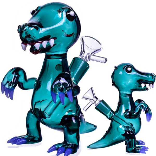 Dark Green Glass Bong Cut dinosaur Hookahs Recycler dab Rigs Smoking Glass Pipe Chicha Tobacco Water Bongs With 14mm Bowl
Dark Green Glass Bong Cut dinosaur Hookahs Recycler dab Rigs Smoking Glass Pipe Chicha Tobacco Water Bongs With 14mm Bowl