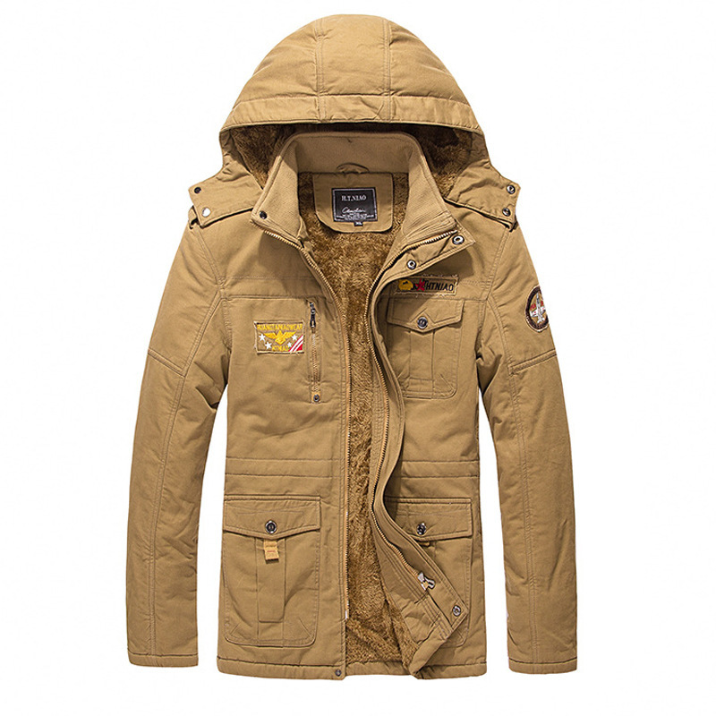 2021 The New Winter Cotton-coated Freece Thick Hood Male Jackets with Padded-25c and Casual Men Ourwear Overcoat Parkas Clothing Krm4, Army green
2021 The New Winter Cotton-coated Freece Thick Hood Male Jackets with Padded-25c and Casual Men Ourwear Overcoat Parkas Clothing Krm4, Army green