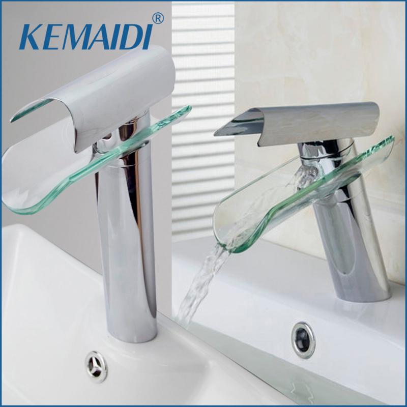 KEMAIDI Glass Waterfall Spout Imperial Crown Deck Mount Single Handle Chrome 8229/1 Bathroom Bacia Torneira Faucets Mixer Tap
KEMAIDI Glass Waterfall Spout Imperial Crown Deck Mount Single Handle Chrome 8229/1 Bathroom Bacia Torneira Faucets Mixer Tap