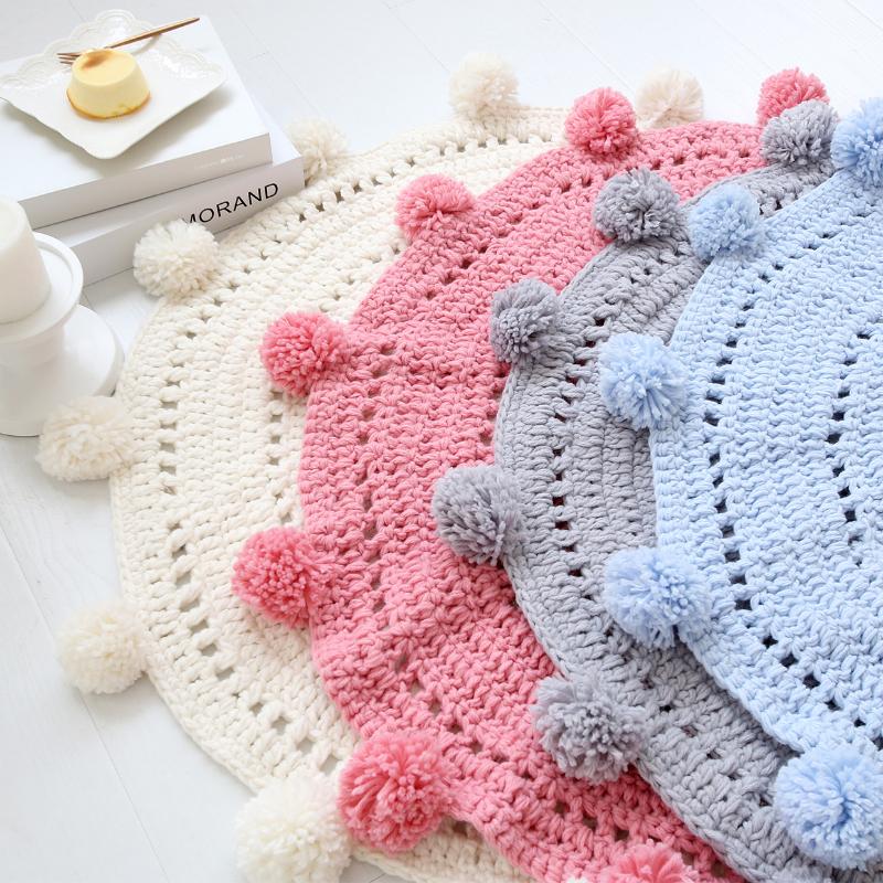 Cartoon Hand Woven Carpet Mat European Round Mats Bedroom Decor Kids Play Rug Knitted Sleep, Red
Cartoon Hand Woven Carpet Mat European Round Mats Bedroom Decor Kids Play Rug Knitted Sleep, Red