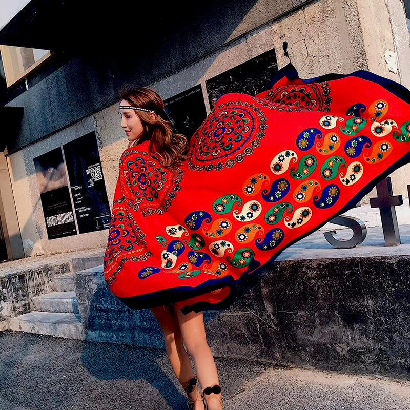 Winter Scarves Women Warm Travel Shawl Wraps Lady Fashion Long Scarf Ethnic Style Photography Poncho Cape Brand Beach Vacation
Winter Scarves Women Warm Travel Shawl Wraps Lady Fashion Long Scarf Ethnic Style Photography Poncho Cape Brand Beach Vacation