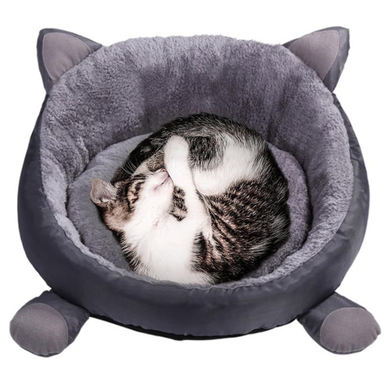 Cotton Cat Bed House for Cats Winter Warm Cat Mat Cute Beds Round Cushion Beds for Small Dog Kennel Pet Bed Cama Gato
Cotton Cat Bed House for Cats Winter Warm Cat Mat Cute Beds Round Cushion Beds for Small Dog Kennel Pet Bed Cama Gato