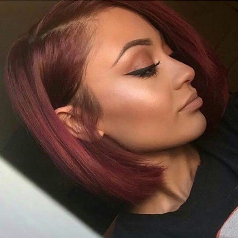 14Inches Short Bob Wig Burgundy Color Natural Middle Part Wig For Black Women Red Ombre Wigs Cosplay Hair Straight Wave Bob
14Inches Short Bob Wig Burgundy Color Natural Middle Part Wig For Black Women Red Ombre Wigs Cosplay Hair Straight Wave Bob