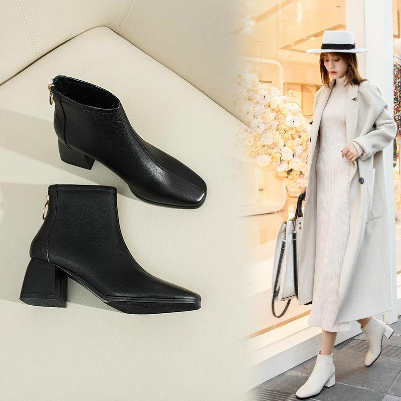 High Heels Short Boots office ladies dress boots back zipper Women Classic Ankle Party Dancing Shoes Woman Plus Size, Beige
High Heels Short Boots office ladies dress boots back zipper Women Classic Ankle Party Dancing Shoes Woman Plus Size, Beige