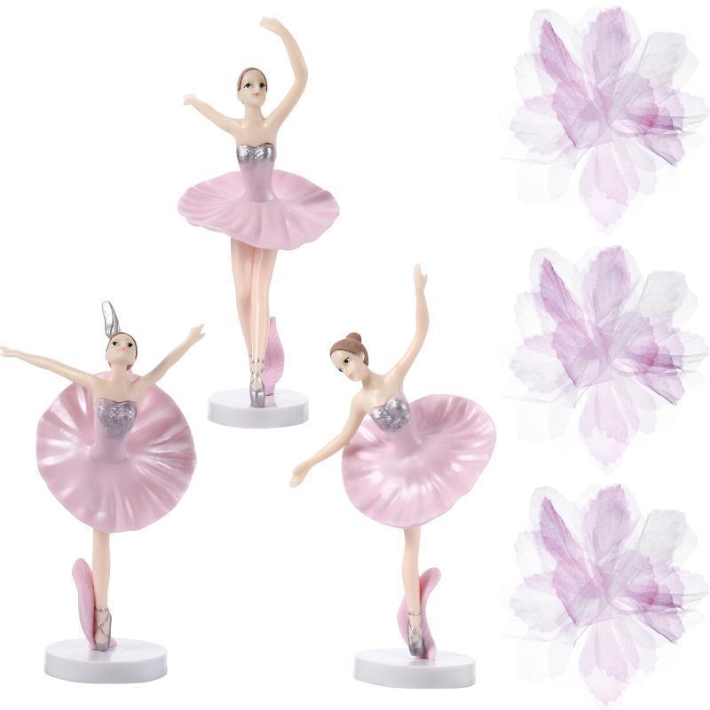 6pcs Beautiful Cake Decorations Elegant Ballerina Adornment Set Plastic Dancing Girl Crafts Figurines1
6pcs Beautiful Cake Decorations Elegant Ballerina Adornment Set Plastic Dancing Girl Crafts Figurines1
