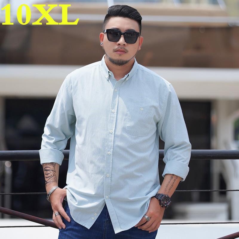 plus size 10XL 9XL Mens Long Sleeve Solid Oxford Dress Shirt with Left Chest Pocket High-quality Male Casual Tops Button Shirts, Blue
plus size 10XL 9XL Mens Long Sleeve Solid Oxford Dress Shirt with Left Chest Pocket High-quality Male Casual Tops Button Shirts, Blue