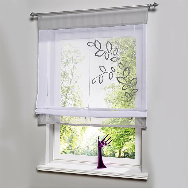 Embroidered Roman Short Curtains Tulle For Kitchen Sheer Curtain for Living Room Bedroom Blinds on the Windows cortinas dormitor, 1pc curtain
Embroidered Roman Short Curtains Tulle For Kitchen Sheer Curtain for Living Room Bedroom Blinds on the Windows cortinas dormitor, 1pc curtain