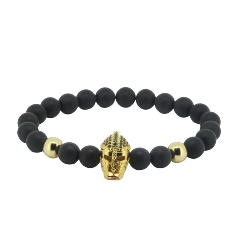 2020 New Natural Stone Bracelets Helmet CZ Men Beaded Bracelet Helmet Bracelet Charms Statement Jewelry
2020 New Natural Stone Bracelets Helmet CZ Men Beaded Bracelet Helmet Bracelet Charms Statement Jewelry