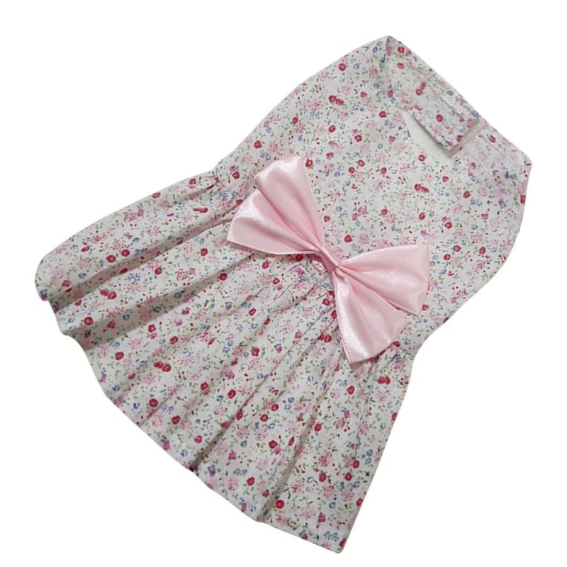Bowknot Pet Dress Floral Breathable Skirt Lovely One-piece Pet Clothes for Dog Puppy (Pink, Size
Bowknot Pet Dress Floral Breathable Skirt Lovely One-piece Pet Clothes for Dog Puppy (Pink, Size