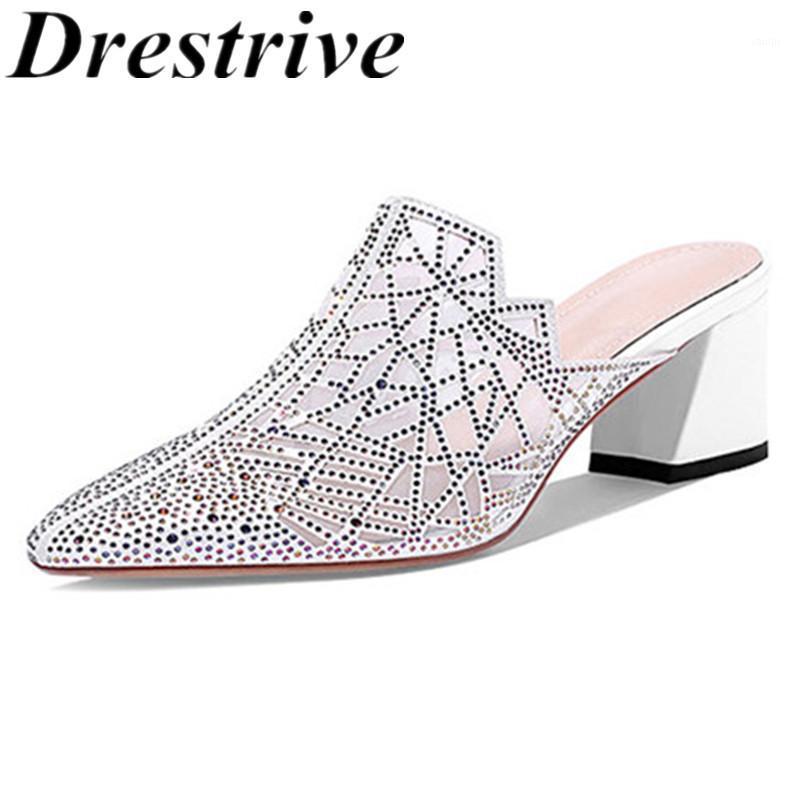 Drestrive Women's Pumps Crystal Thick Heels 2020 Summer Mesh Pointed Toe Female High Heel Mules Outside Slippers Black1, Black
Drestrive Women's Pumps Crystal Thick Heels 2020 Summer Mesh Pointed Toe Female High Heel Mules Outside Slippers Black1, Black