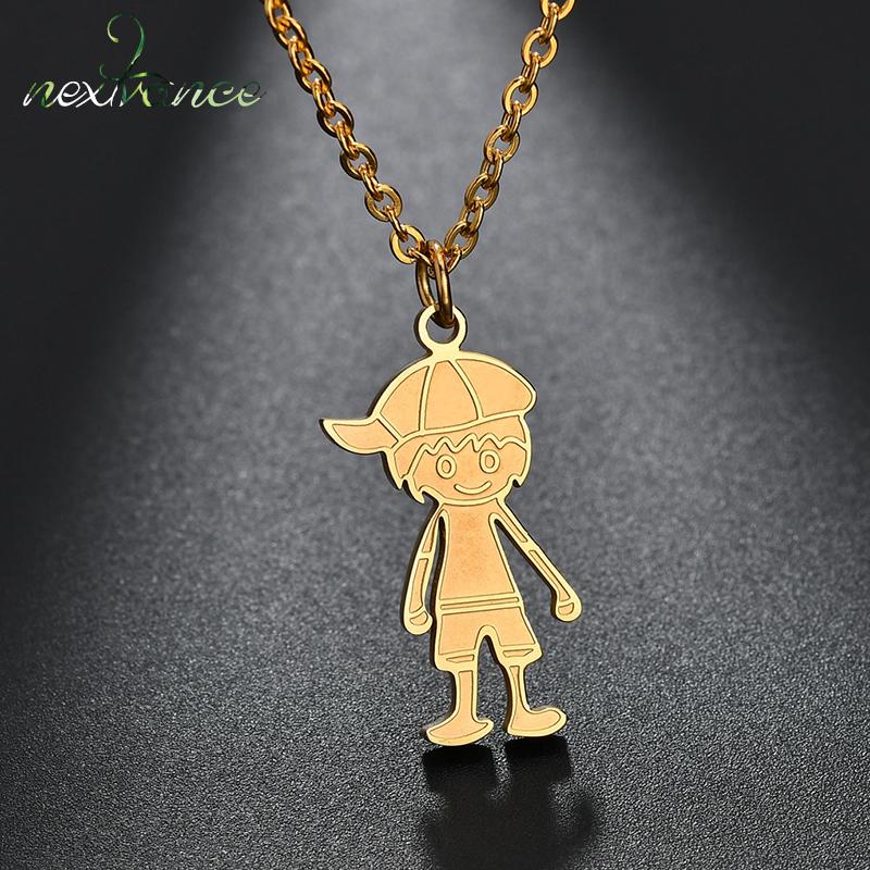 Nextvance Baby Boy Hat Cartoon Pendant Stainless Steel Necklaces for Kid Children Gift Christmas Jewelry Koyle
Nextvance Baby Boy Hat Cartoon Pendant Stainless Steel Necklaces for Kid Children Gift Christmas Jewelry Koyle