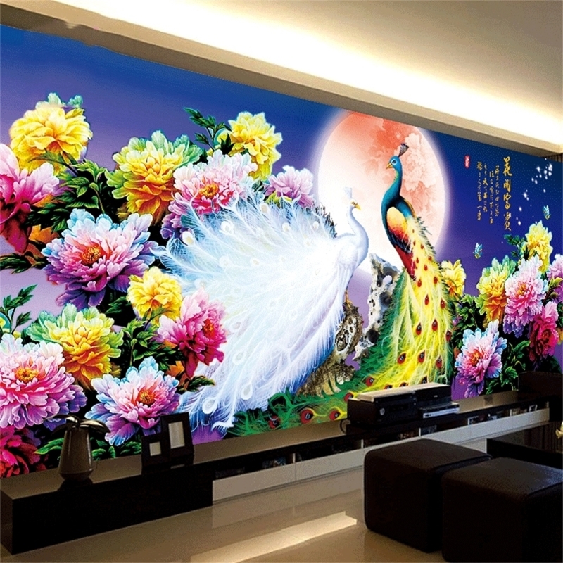 DIY Diamond Embroidery,Round Diamond Blooming rich peacock Full rhinestone 5D Diamond painting cross stitch,needlework 201212
DIY Diamond Embroidery,Round Diamond Blooming rich peacock Full rhinestone 5D Diamond painting cross stitch,needlework 201212