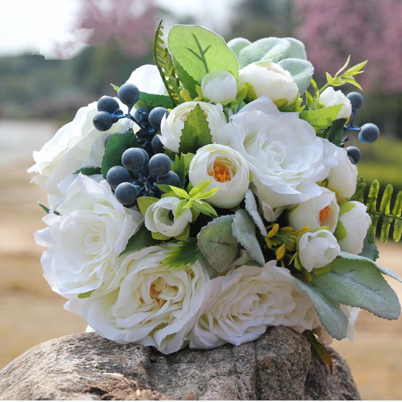 2pcs/pack Wedding Bride Hand Bouquet Simulation Flower Bridesmaid Hand Bouquet Flower Wedding photography photo props, 2pcs bride bouquet
2pcs/pack Wedding Bride Hand Bouquet Simulation Flower Bridesmaid Hand Bouquet Flower Wedding photography photo props, 2pcs bride bouquet