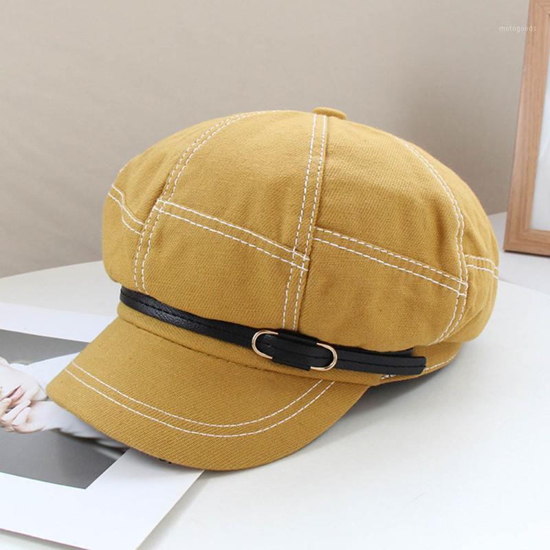 Fibonacci 2020 Autumn Retro Octagonal Hat For Women Solid Patchwork Berets Fashion Korean Version Painter Hat Casual Female Cap1, Black
Fibonacci 2020 Autumn Retro Octagonal Hat For Women Solid Patchwork Berets Fashion Korean Version Painter Hat Casual Female Cap1, Black