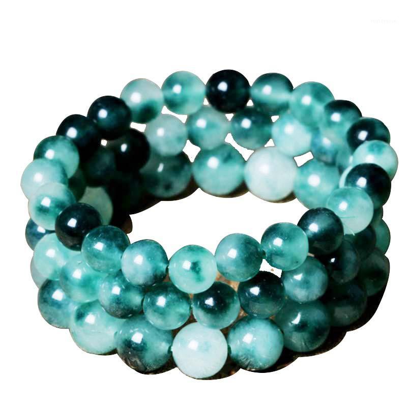 Beaded Green Chalcedony Bracelet DIY Natural Stone Quartz Bracelet Charm Healing Crystal Chakra Jewelry1
Beaded Green Chalcedony Bracelet DIY Natural Stone Quartz Bracelet Charm Healing Crystal Chakra Jewelry1