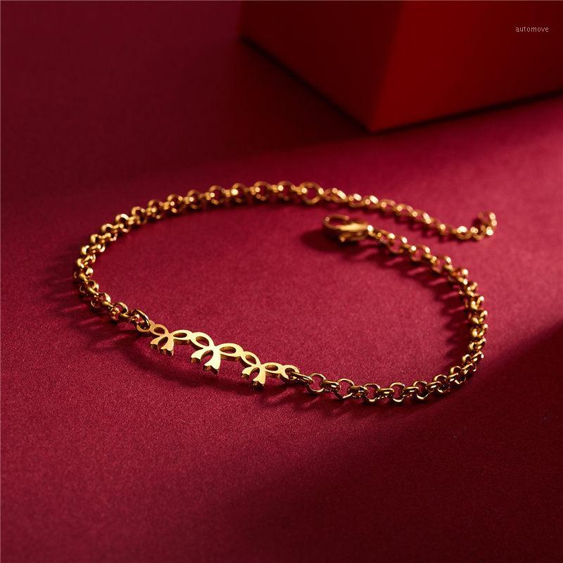 New Three Bows Round Hollow Stainless Steel Bracelet Golden Bangles Gift For Man Women1
New Three Bows Round Hollow Stainless Steel Bracelet Golden Bangles Gift For Man Women1