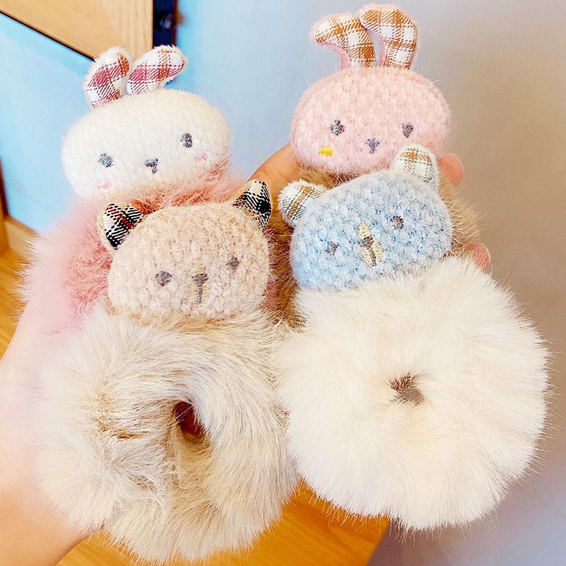 New Women Girls Cute Cartoon Bear Plush Scrunchie Lovely Hair Ornament Headband Hiar Bands Fashion Hair Accessories
New Women Girls Cute Cartoon Bear Plush Scrunchie Lovely Hair Ornament Headband Hiar Bands Fashion Hair Accessories