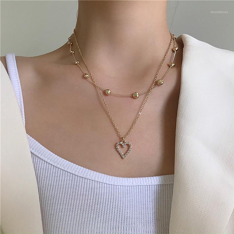 CZ Zircon Heart Choker Necklace For Women Multi-layer Pendant Necklaces Collares Chain Goth Female Jewelry Bijoux1
CZ Zircon Heart Choker Necklace For Women Multi-layer Pendant Necklaces Collares Chain Goth Female Jewelry Bijoux1