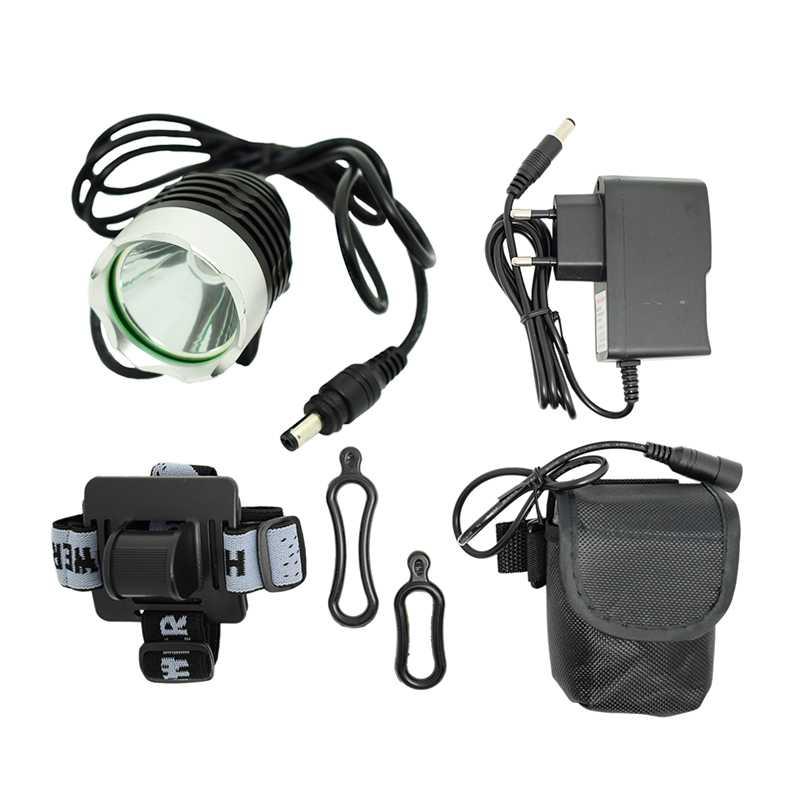 Waterproof XM-L T6 LED Bicycle Light Front Lamp 1800lm Bike Headlight Cycling + 8.4V 18650 Battery Pack + Charger
Waterproof XM-L T6 LED Bicycle Light Front Lamp 1800lm Bike Headlight Cycling + 8.4V 18650 Battery Pack + Charger