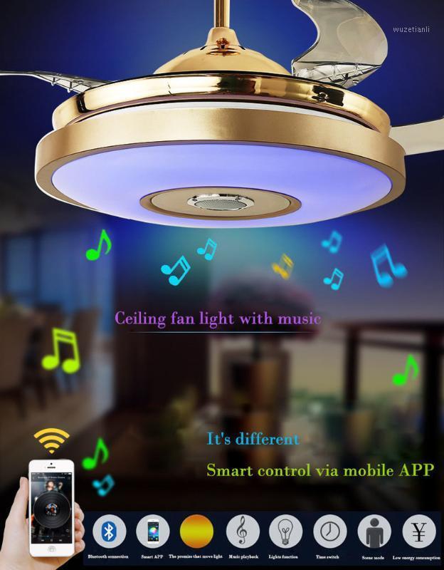 LED Modern Bluetooth Music Fan Light Ultra-quiet Intelligent Remote Control Ceiling Fan Light Restaurant Living Room1
LED Modern Bluetooth Music Fan Light Ultra-quiet Intelligent Remote Control Ceiling Fan Light Restaurant Living Room1