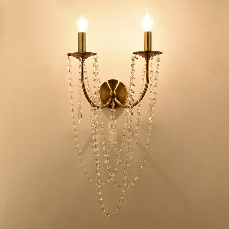 Nordic Crystal Iron LED Wall Lamps Indoor Decor Sconces Bedroom Light Fixture Bedside Living Room Hotel Aisle Stairs Wall Light
Nordic Crystal Iron LED Wall Lamps Indoor Decor Sconces Bedroom Light Fixture Bedside Living Room Hotel Aisle Stairs Wall Light