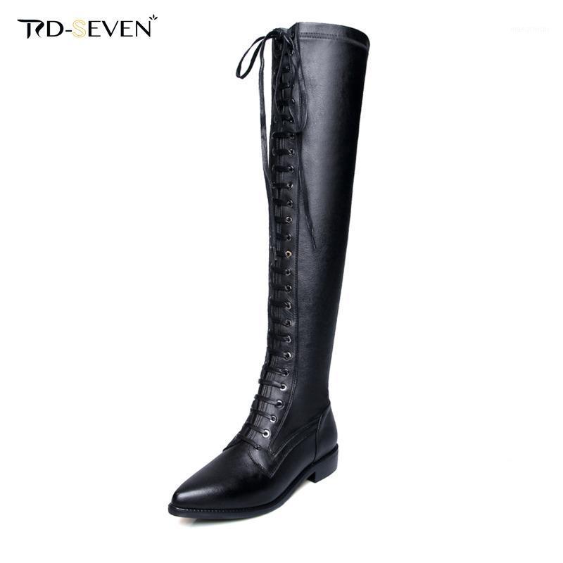 2021Pointed Toe Knee-High Boots Genuine Leather Sweet And Cute Lace-Up Mid-Calf Boots Fashion Snow1, Black
2021Pointed Toe Knee-High Boots Genuine Leather Sweet And Cute Lace-Up Mid-Calf Boots Fashion Snow1, Black