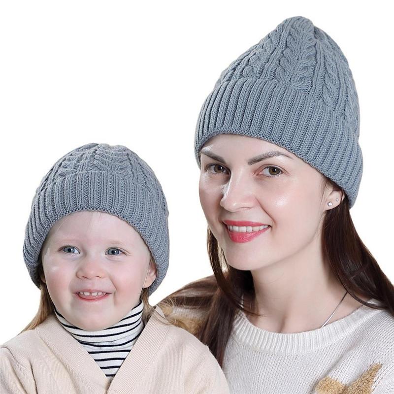 New Mom Baby Boy Girl Winter Knit Warm Soft Beanie Hat Cap for Adult Children Family Matching Beanies Caps Hats Accessories
New Mom Baby Boy Girl Winter Knit Warm Soft Beanie Hat Cap for Adult Children Family Matching Beanies Caps Hats Accessories