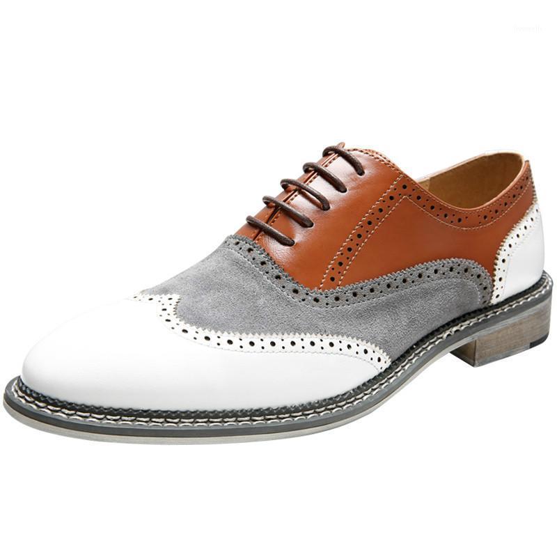 2020 New Oxfords Wingtip Shoes Men Mixed Colors Classic Business Brogues Formal Shoes Lace-Up Pointed Top Italian Elegant1, White
2020 New Oxfords Wingtip Shoes Men Mixed Colors Classic Business Brogues Formal Shoes Lace-Up Pointed Top Italian Elegant1, White