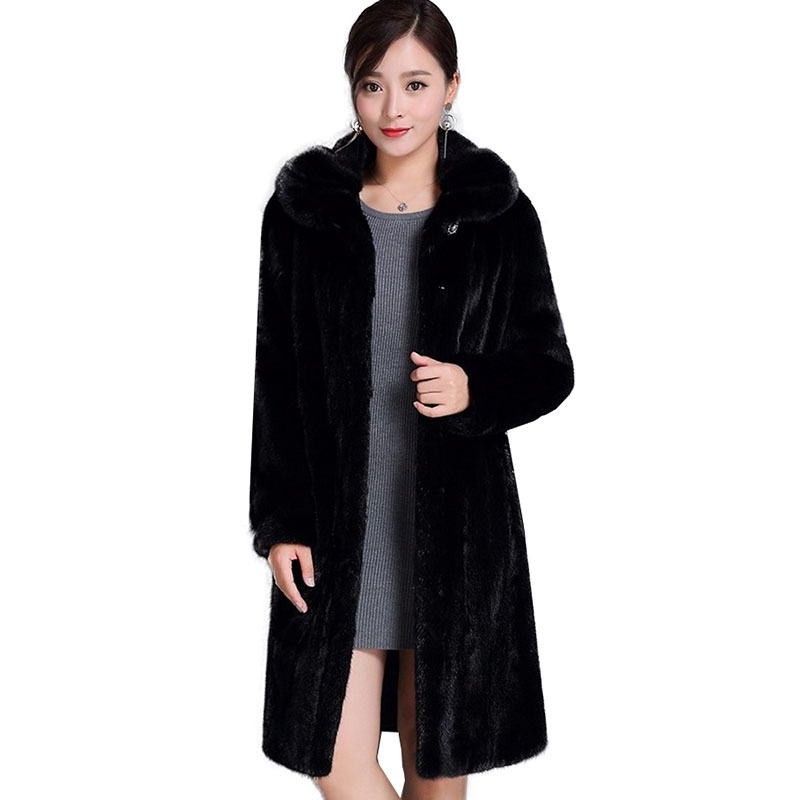2021 New Faux Fur Coat Women Coats Imitate Whole Mink Jacket Long Middle-aged Elderly Imitation Leather Grass Lapels Plus Size 9xl93 N4gs, Black
2021 New Faux Fur Coat Women Coats Imitate Whole Mink Jacket Long Middle-aged Elderly Imitation Leather Grass Lapels Plus Size 9xl93 N4gs, Black