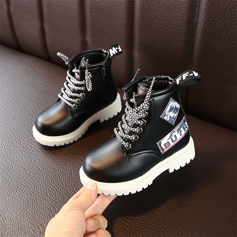 Girls Martin New Autumn and Winter Boys Leather British Wind Short Single Children's Cotton Boots 201113, White
Girls Martin New Autumn and Winter Boys Leather British Wind Short Single Children's Cotton Boots 201113, White