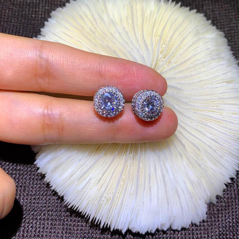 Stud Luxury Female Crystal Round Earrings Small Gold Silver Color For Women Vintage Zircon Wedding
Stud Luxury Female Crystal Round Earrings Small Gold Silver Color For Women Vintage Zircon Wedding