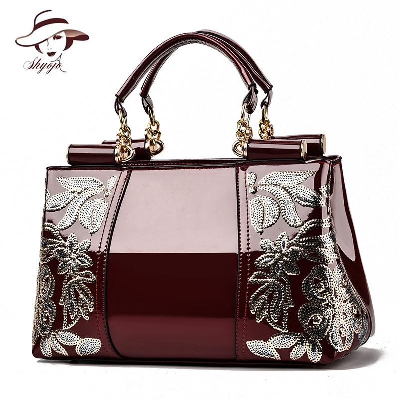 Luxury Women Tote 2021 High Quality Patent Leather Glossy Face Shoulder Boston Bag Designer Lady Messenger Handbag, White
Luxury Women Tote 2021 High Quality Patent Leather Glossy Face Shoulder Boston Bag Designer Lady Messenger Handbag, White