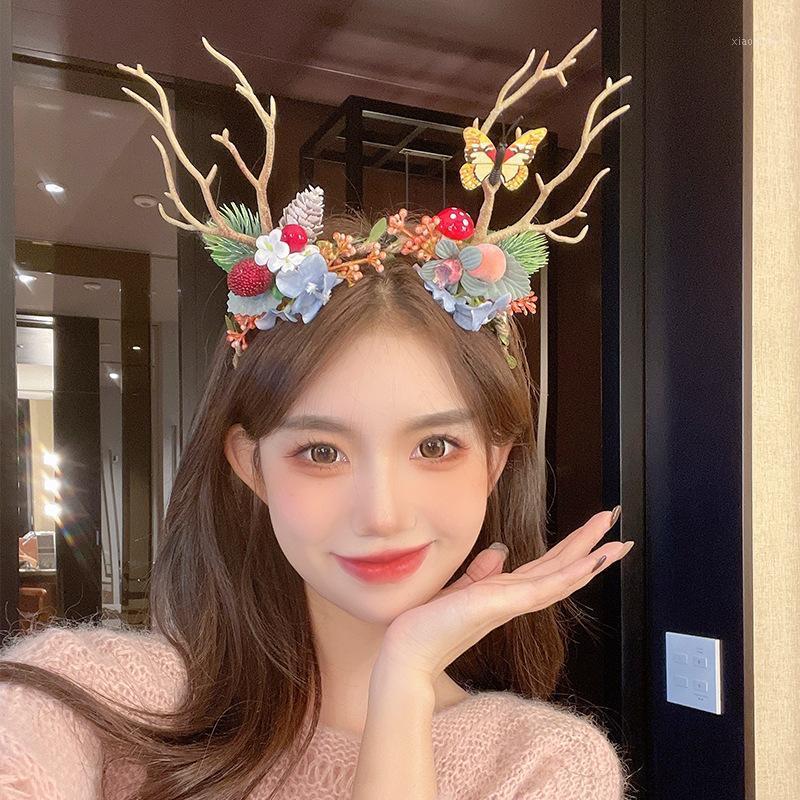 Charm Bracelets Christmas Antler Hair Clips Deer Ear Hairpins Festival Headbands Pine Contes Ball Adult Headwear Accessories
Charm Bracelets Christmas Antler Hair Clips Deer Ear Hairpins Festival Headbands Pine Contes Ball Adult Headwear Accessories