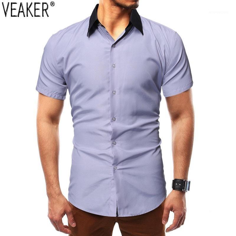 2019 Nieuwe mannen Slim Fit Korte Mouwen Mannelijke Zomer Patchwork Shirt Tops Heren Casual Business Shirt -2XL1, Black white
2019 Nieuwe mannen Slim Fit Korte Mouwen Mannelijke Zomer Patchwork Shirt Tops Heren Casual Business Shirt -2XL1, Black white
