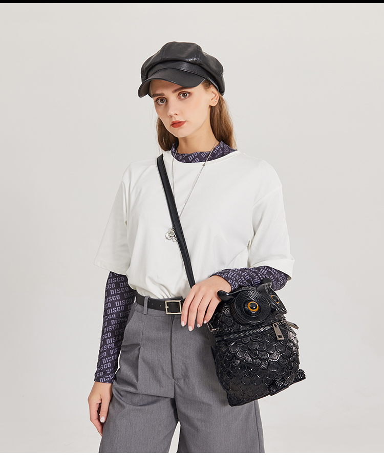 3D Owl bags for women Originality crossbody Bag giris Shoulder Bag personality Purse Fashion Handbags lady Party Cosmetic handbag