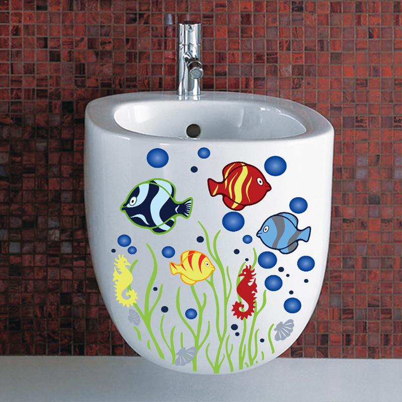 3D Underwater World decal Bathroom Home Decor Commode Ornament Cartoon Fish Underwater world Sea-lives Decals Toilet Stickers
3D Underwater World decal Bathroom Home Decor Commode Ornament Cartoon Fish Underwater world Sea-lives Decals Toilet Stickers
