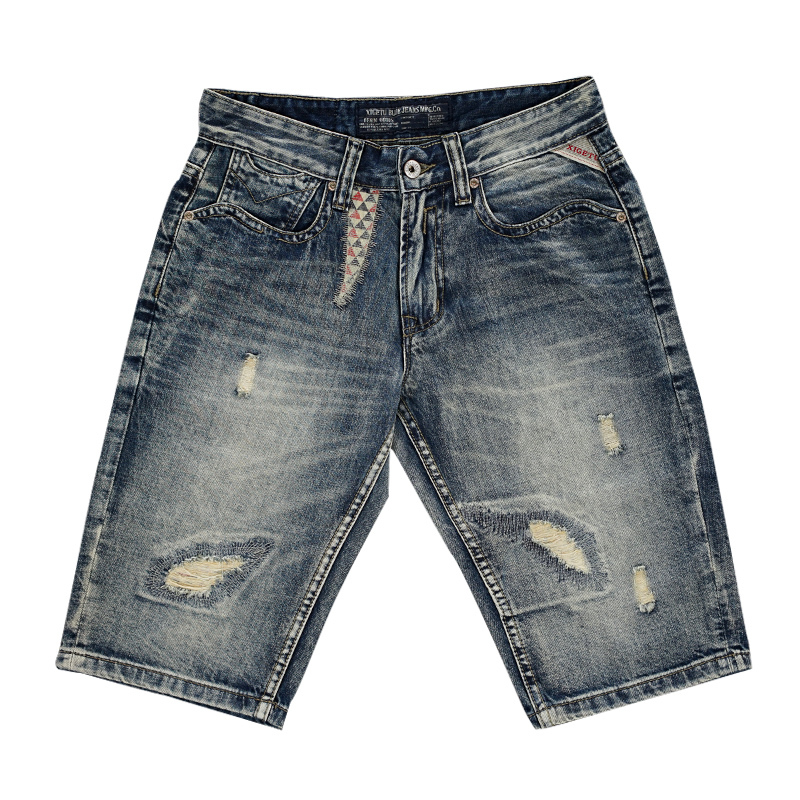 2021 New Summer Male Streetwear Breeches Designer Jeans Ripped Men Broken Hip Shorts Short Fnfn, Blue
2021 New Summer Male Streetwear Breeches Designer Jeans Ripped Men Broken Hip Shorts Short Fnfn, Blue