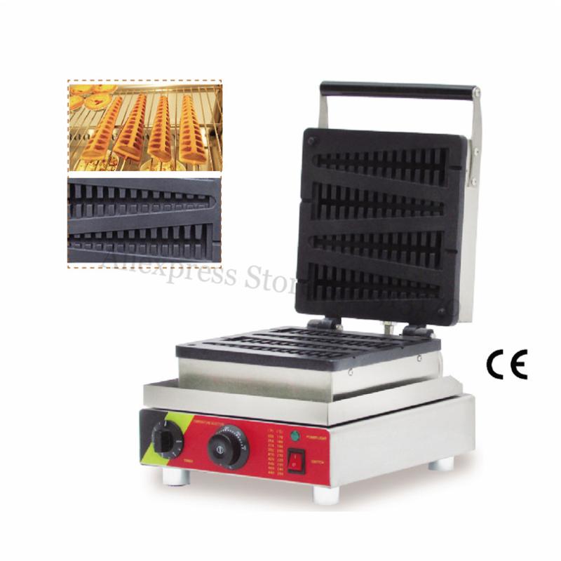 Electric Lolly Waffle Machine Commercial Lolly Waffle Maker 1500W Stainless Steel Snack Machine 4 Molds 501
Electric Lolly Waffle Machine Commercial Lolly Waffle Maker 1500W Stainless Steel Snack Machine 4 Molds 501