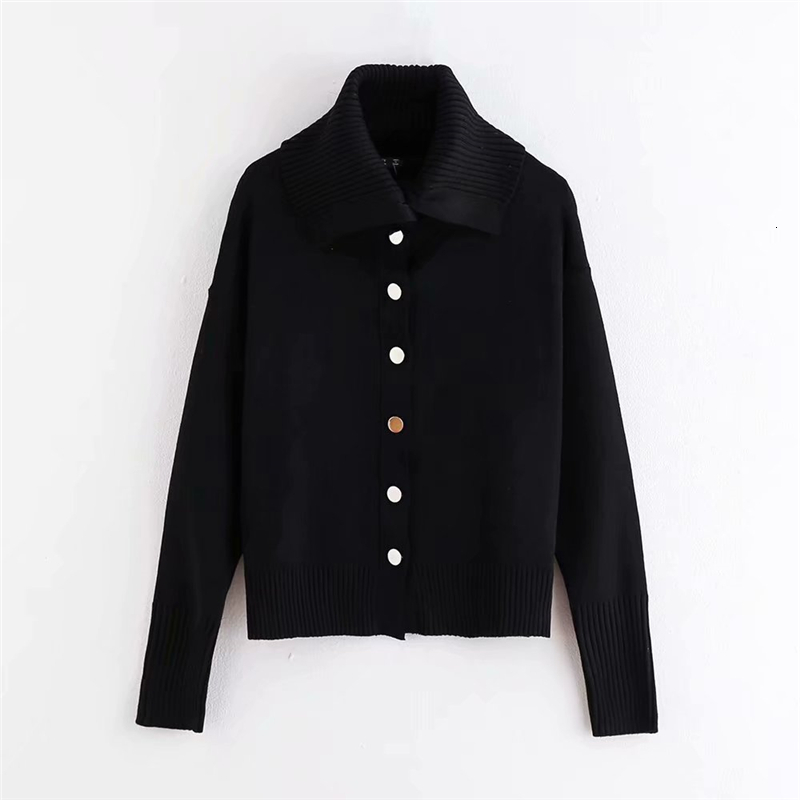 2021 New Streetwear Women Turtleneck Sweaters Fashion Ladies Solid Knitted Coats Elegant Female Chic Sleeve Button Cardigans Bqrw, Black
2021 New Streetwear Women Turtleneck Sweaters Fashion Ladies Solid Knitted Coats Elegant Female Chic Sleeve Button Cardigans Bqrw, Black