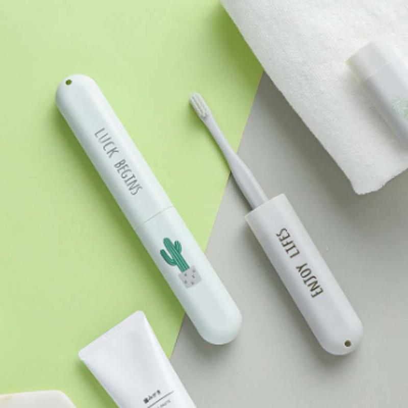 Creative Portable Toothbrush Box Travel Wash Box Toothbrush Storage For Bathroom Protective Cover For Home
Creative Portable Toothbrush Box Travel Wash Box Toothbrush Storage For Bathroom Protective Cover For Home