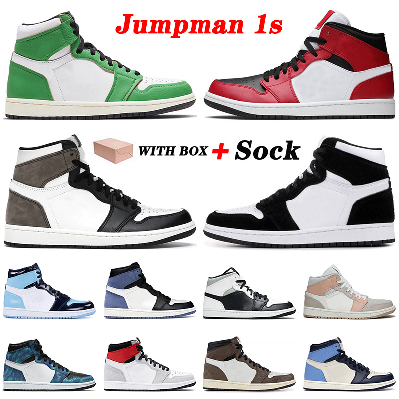 WITH BOX 2021 New Arrival Basketball Shoes 1 1s Lucky Green High Dark Mocha Jumpman MID Chicago Toe Mens Womens Sport Trainers Sneakers, D21 high obsidian unc
WITH BOX 2021 New Arrival Basketball Shoes 1 1s Lucky Green High Dark Mocha Jumpman MID Chicago Toe Mens Womens Sport Trainers Sneakers, D21 high obsidian unc