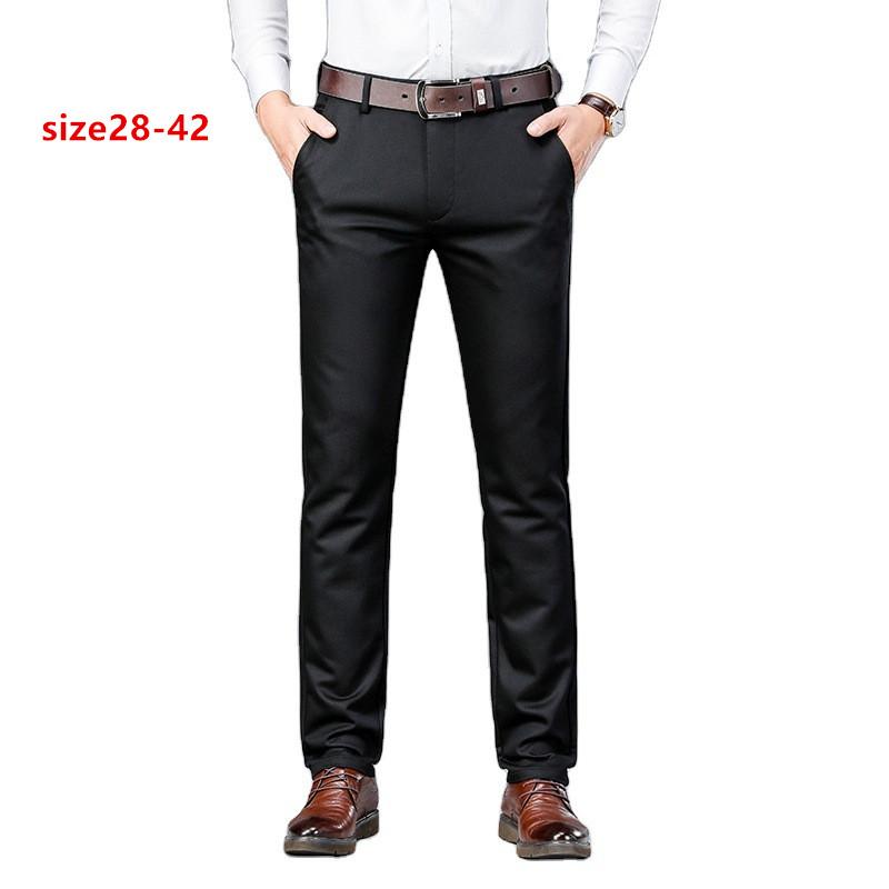 Autumn winter Men's Pants Business Casual Trousers Cotton Elastic Straight Brand Clothing Big size 40 42 undefined Sportswear, Black 2039
Autumn winter Men's Pants Business Casual Trousers Cotton Elastic Straight Brand Clothing Big size 40 42 undefined Sportswear, Black 2039